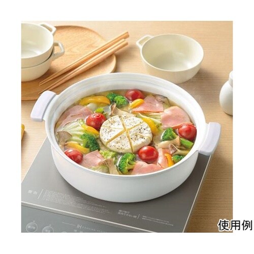 IH対応 卓上鍋 18cm グレー CT