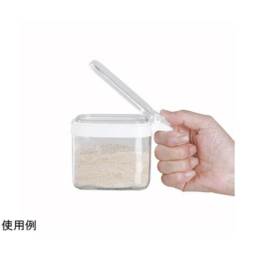 ガラス製調味料入れ(小さじ・台座付き)1