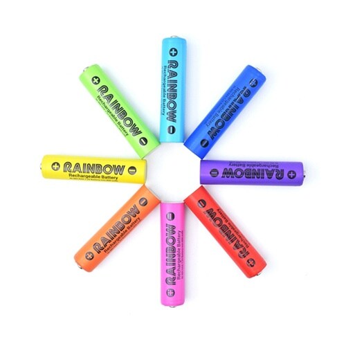 BP&S RAINBOW 単4形8本パッ