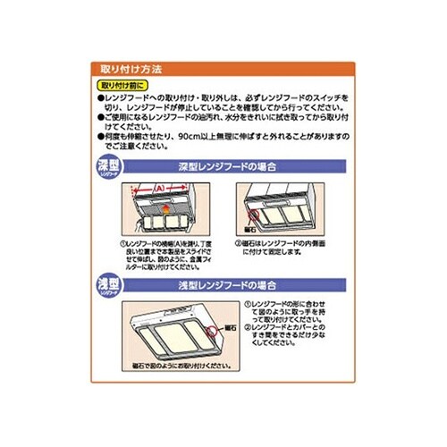 【5セット】 キレイディア レンジフード