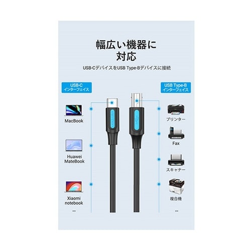 【5本セット】 USB 2.0 C Ma