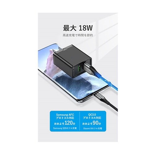 【3セット】 2 ポート USB(A+A