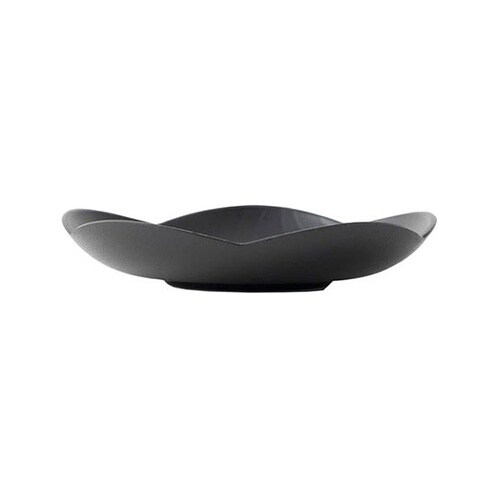 【10セット】 塗茶托 梅型 ブラック