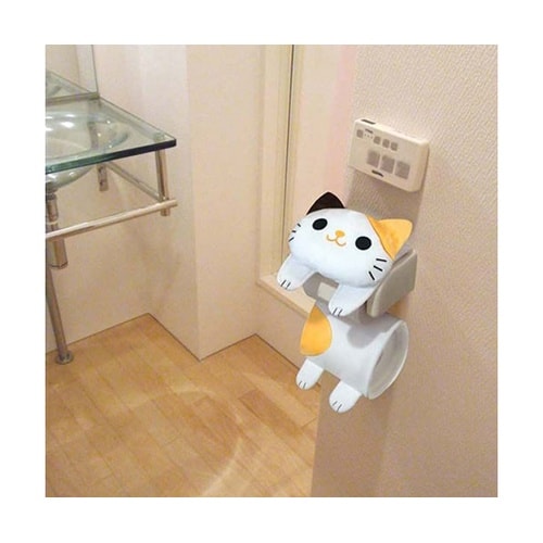 【3セット】 ねこのトイレロールペーパー