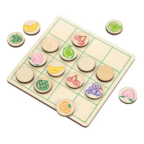 【10個セット】 木製リバーシえあわせ