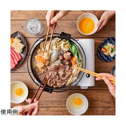 カセットコンロスリム オフホワイト IG