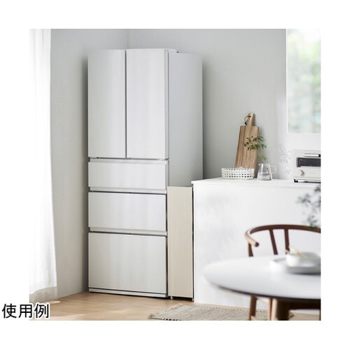 キッチン隙間収納ラック ホワイト KSR
