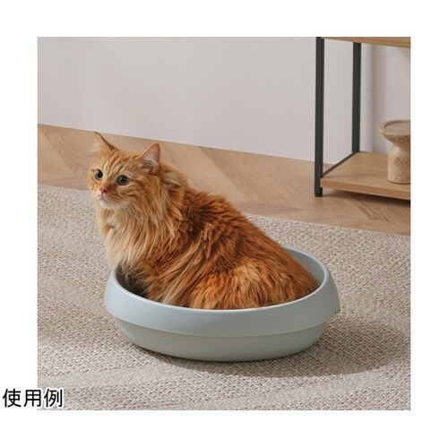 猫のトイレ 390 ミントグレー PNE