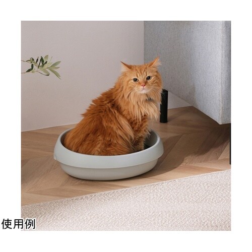 猫のトイレ 390 ミントグレー PNE