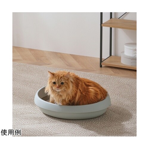 猫のトイレ 480 ミントグレー PNE