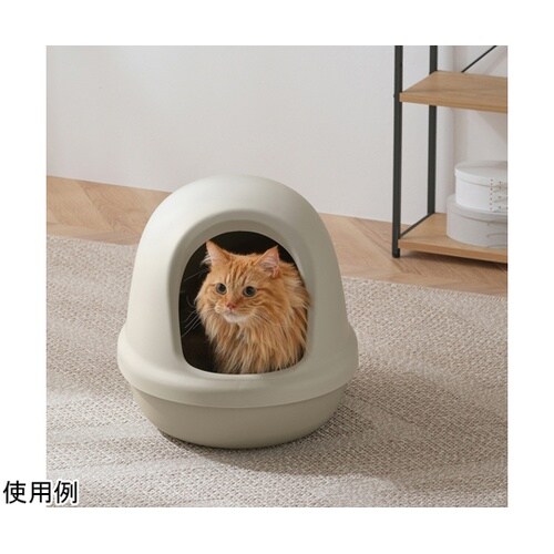 猫のトイレ フルカバー ブラウン P−N