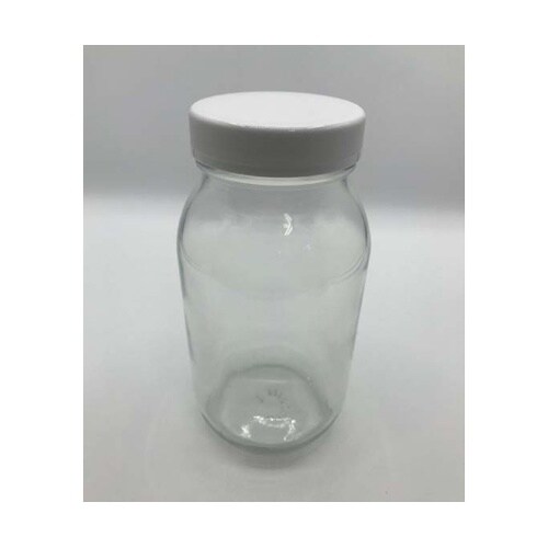 サンプル瓶 中栓 白 CAP付 1箱(2