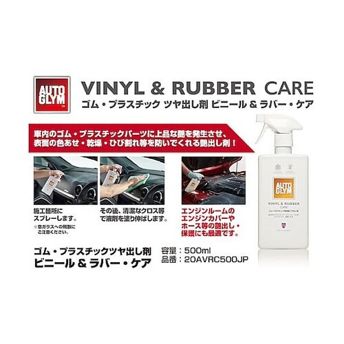 ゴム・プラスチックツヤ出し剤 ビニール&