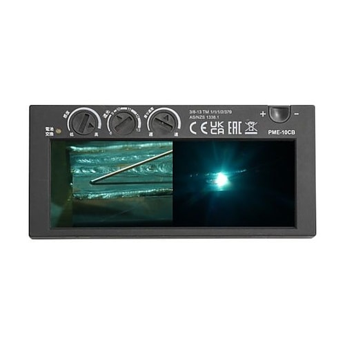 液晶式自動遮光溶接革面 KUROKAWA