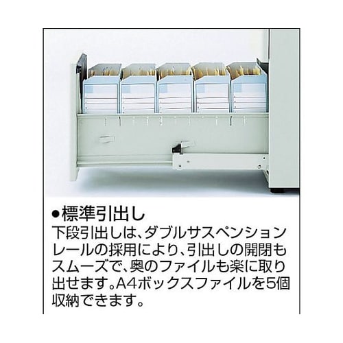 ワゴン(ストッパー付3段) NED型/天