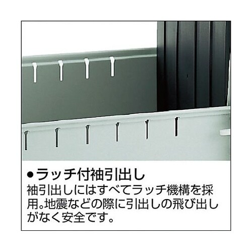 ワゴン(ストッパー付2段) NED型/天
