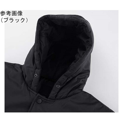 ロング中綿コート ブラック 120 P6