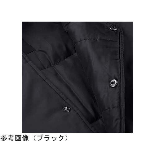 ロング中綿コート ブラック 120 P6
