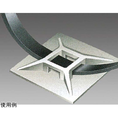 19.5X19.5mm 結束バンド用ベー