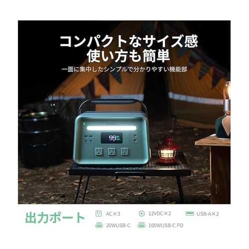 固体電池YOSHINOポータブル電源 B