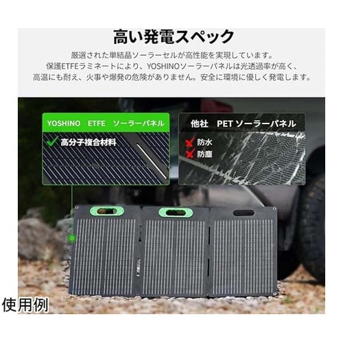 ポータブルソーラーパネル S100 SP