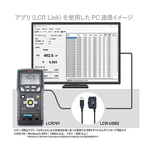 光リンクUSBケーブル LCR−USB2