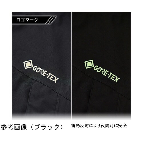 ゴアテックス 2L レインパンツ ブラッ