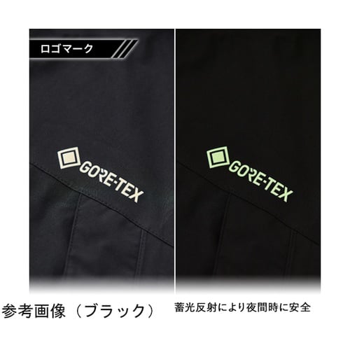 ゴアテックス 2L レインパンツ ブラッ