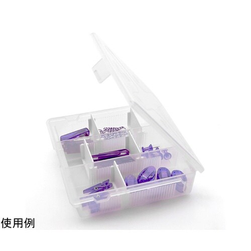 プラスチックケース(8マス) 6個入 S