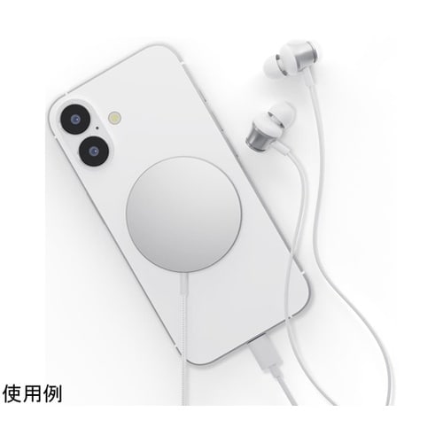 マグネット式 ワイヤレス充電器 USB