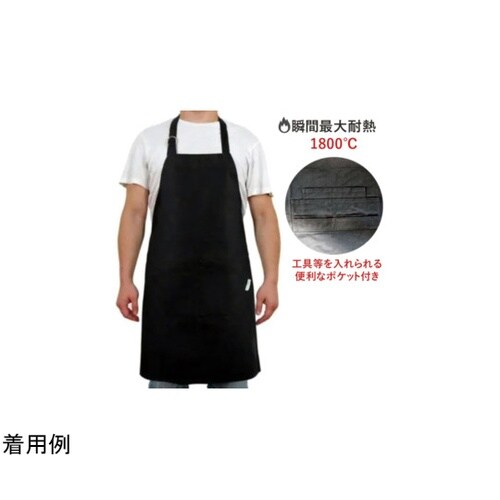 耐火エプロン 溶接スパッタ対策におすすめ
