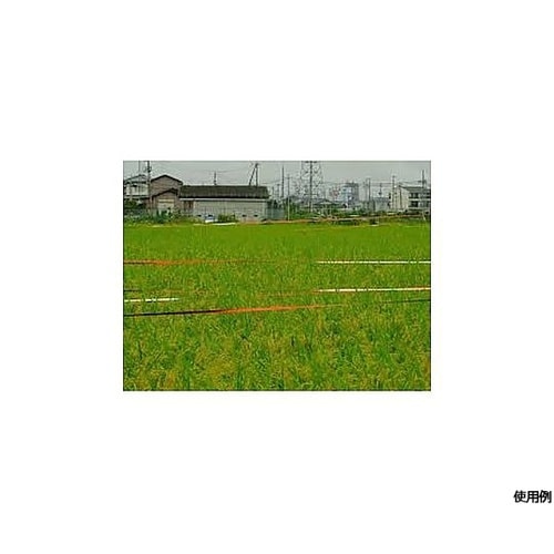 鳥よけ赤銀テープ12mm×100m 1セ