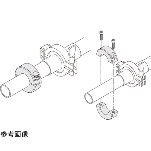 セパレートカラー 鋼管用 SUS316L