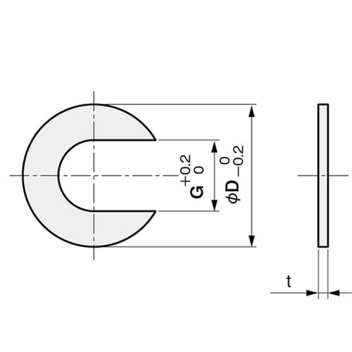 シム Cタイプ SUS BCS02103
