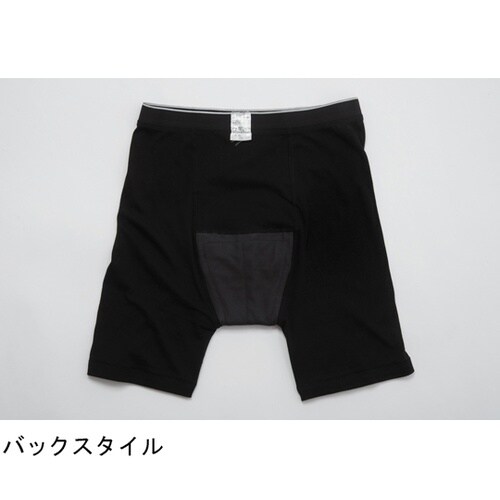 安心ボクサーパンツ 80CC−L BK