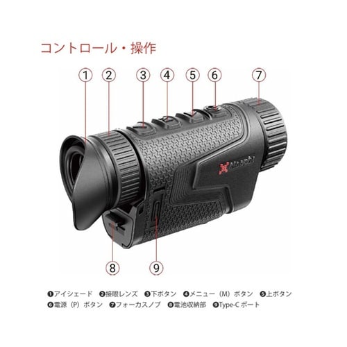 サーマルイメージング単眼鏡 LUMIシリ