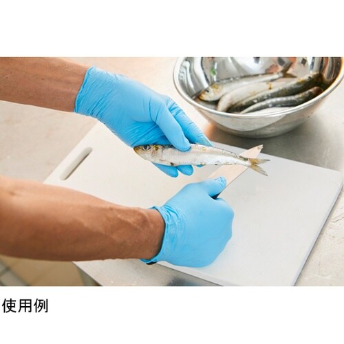 粉なしニトリル極うす手袋 100枚入×2