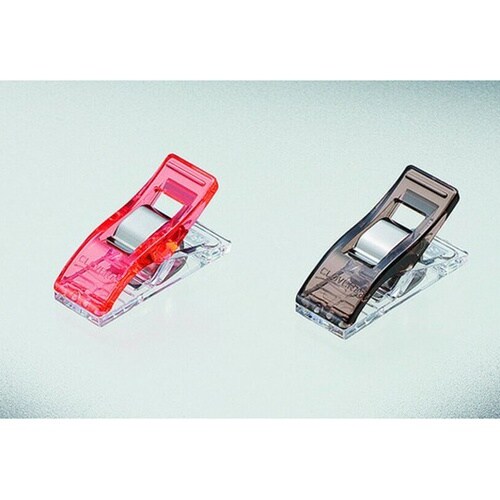仮止めクリップ ピーチ&モカ 1セット(