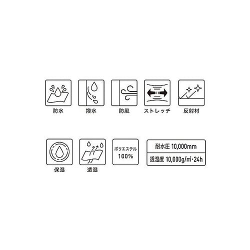 7200 防水防寒ツナギ服(冬用)中綿