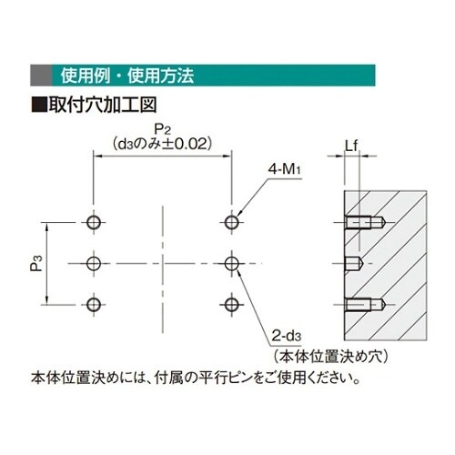 CP124−03201 外形クランプ
