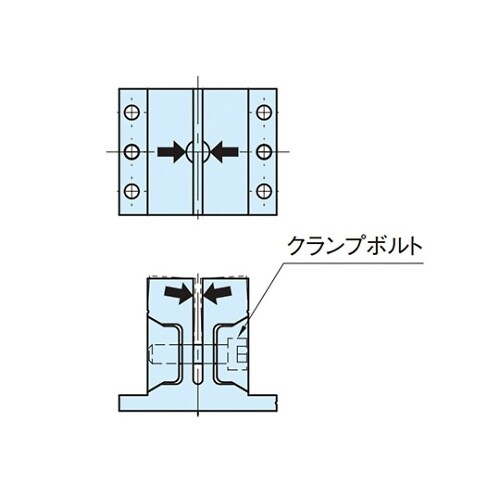 CP124−05001 外形クランプ