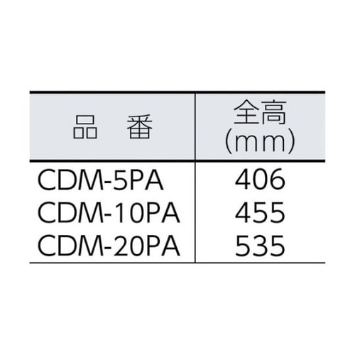 CDM20PA ミニプレスセット 手動式