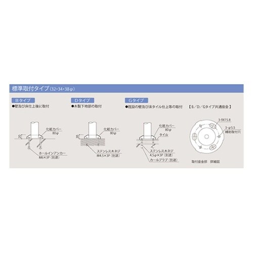 SK−284SR バリアフリー手摺