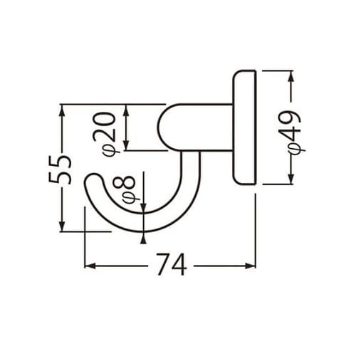 CB−40 プラネットフッククローム