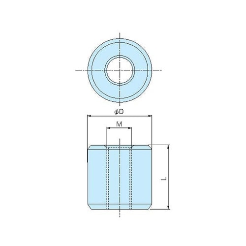 H−10−5 鉄製丸ボス