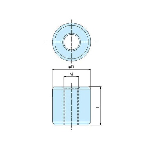 SH−10−21 SUS製丸ボス