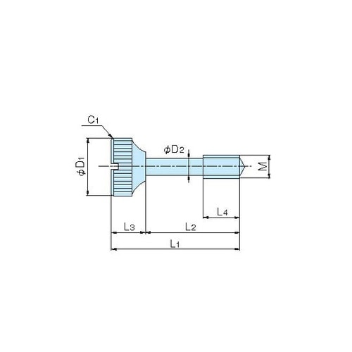 K−2−6 ローレットビス(マイナス頭)