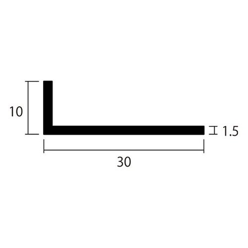 アングル1m1.5×10×30銅4本