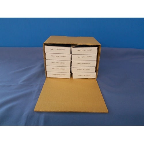 76×127×250SET白紙折畳10冊