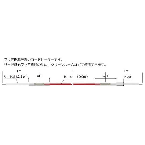 TC100−25−1000コードヒーター